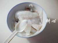 甘笋腐竹炒鲜鱿