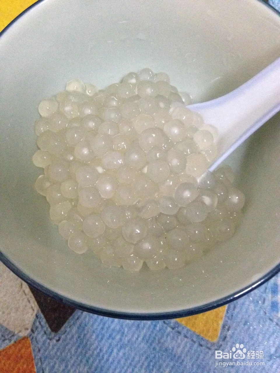 香味浓郁的芒果西米露