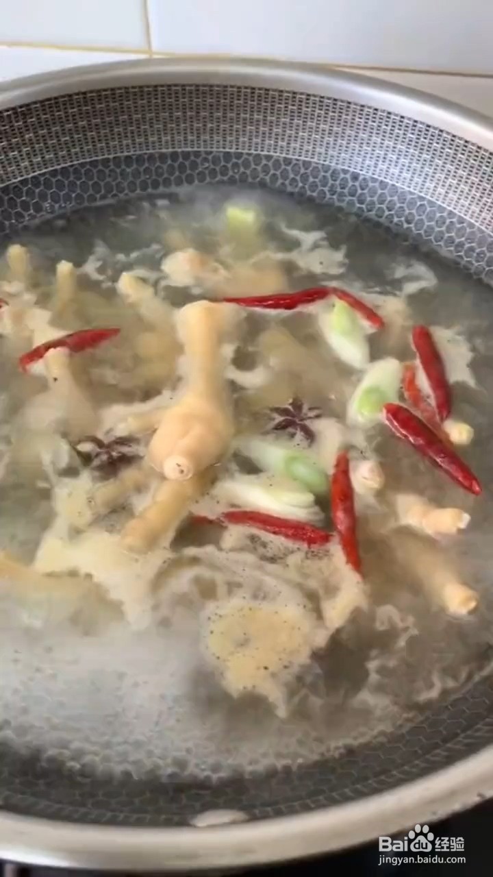 如何制作凉拌凤爪