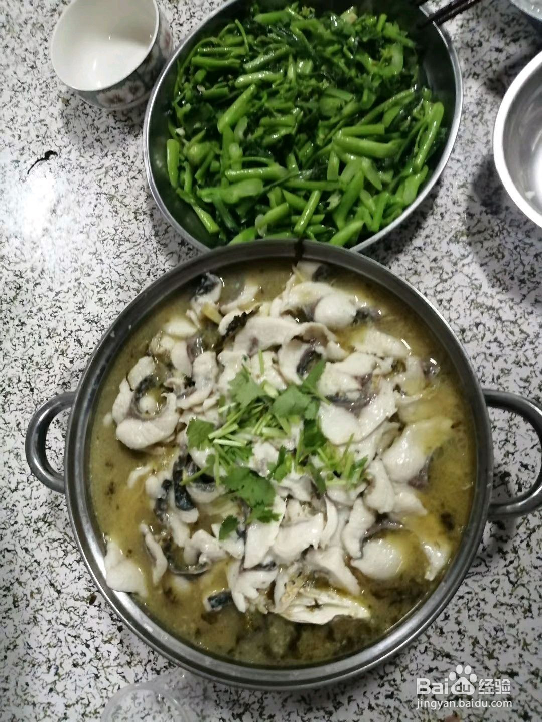 酸菜鱼的做法