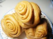 奶香全麦红茶花卷