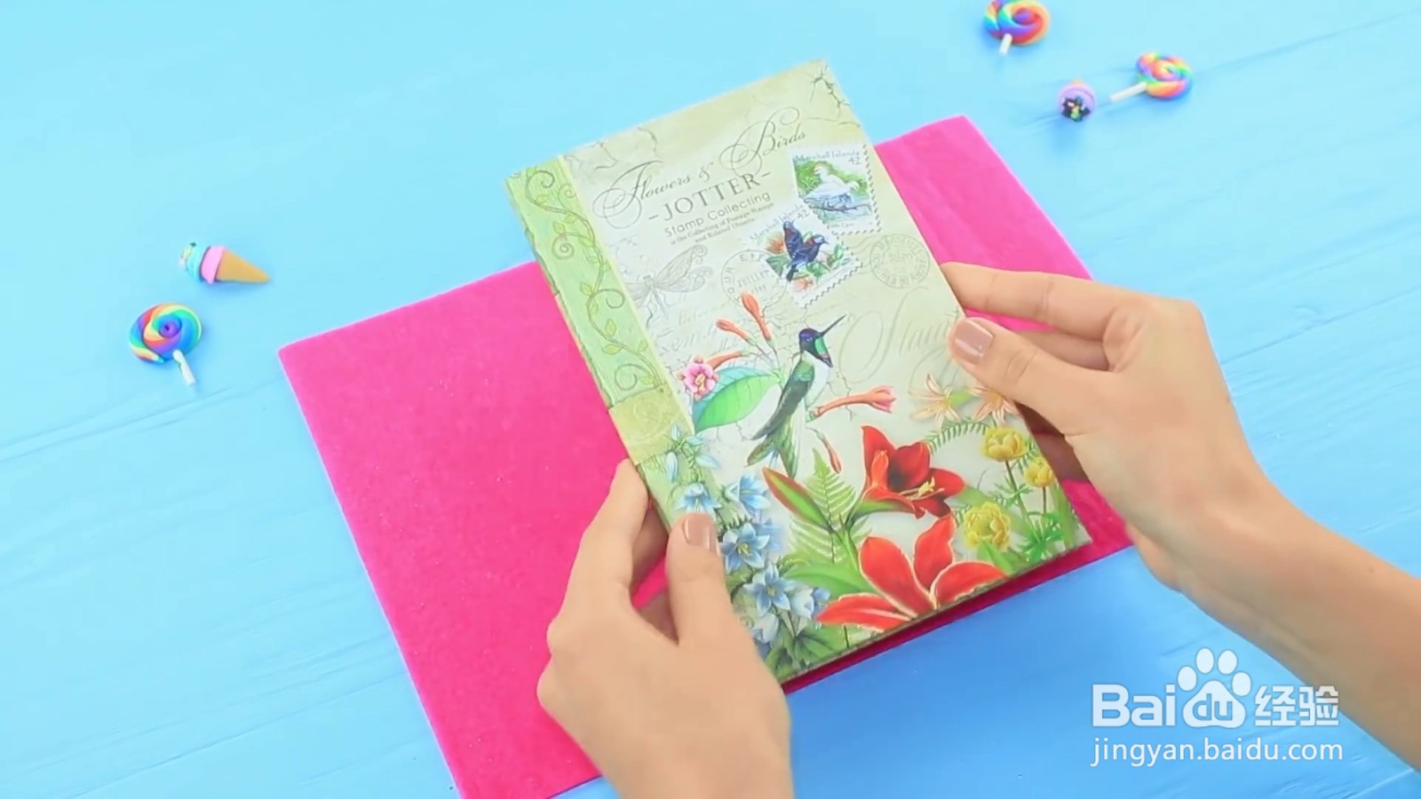 有灯的笔记本怎么制作