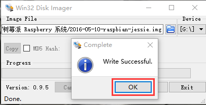 Raspberry Pi 系统烧录