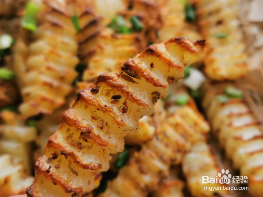 烤薯条的做法