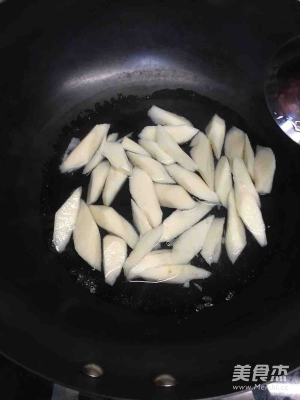 橙皮山药的做法