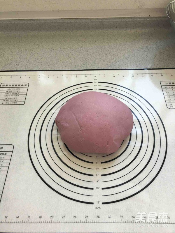 紫薯玫瑰花馒头