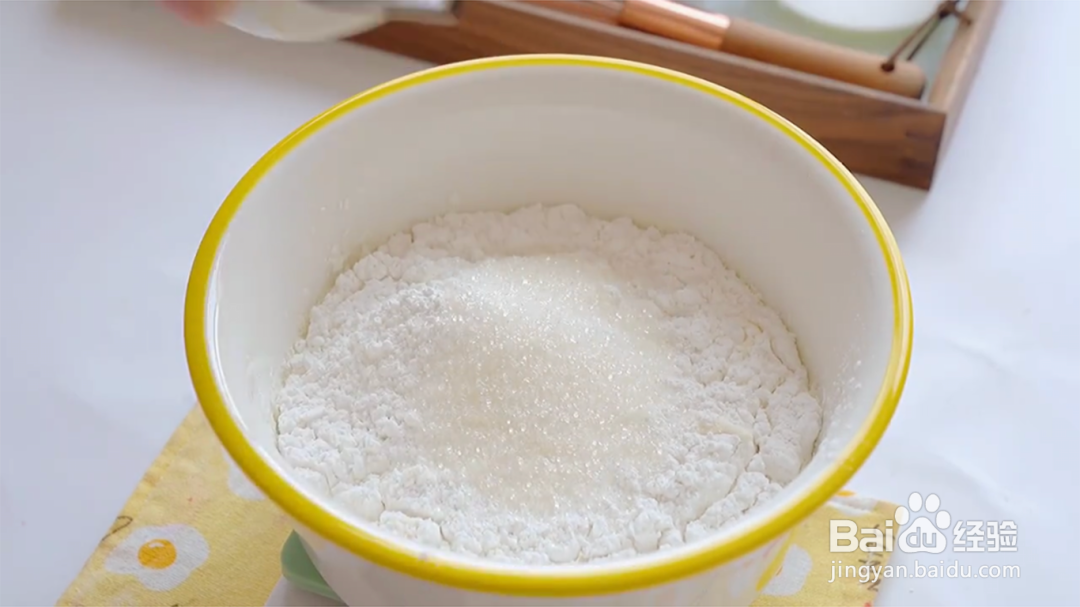 好吃拉丝的肉松麻薯虎皮卷做法