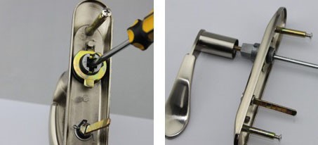 卫生间门把手怎么更换