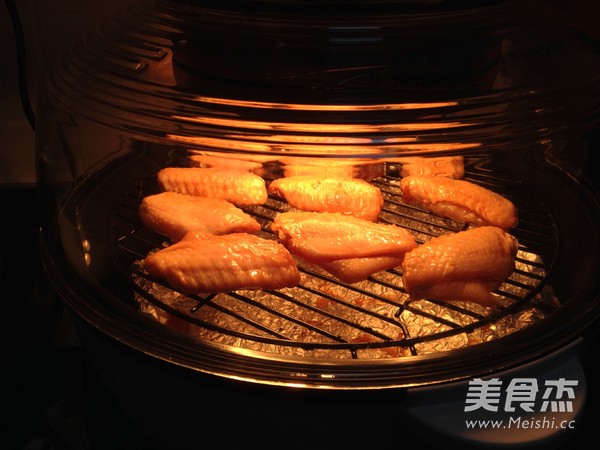 叉烧烤鸡翅的做法