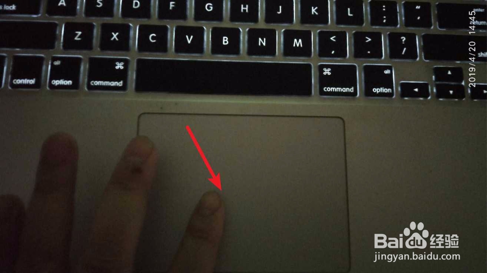 苹果笔记本mac触控板如何轻触就可以当左键?