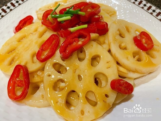 年夜开胃小菜——糖醋莲藕