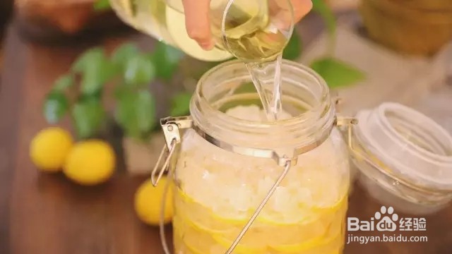 黄柠檬醋的做法