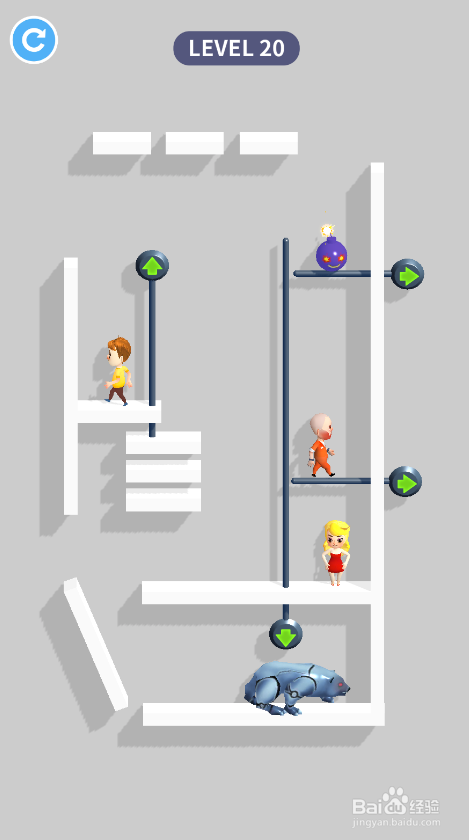 Run Away的LEVEL 20如何过关？