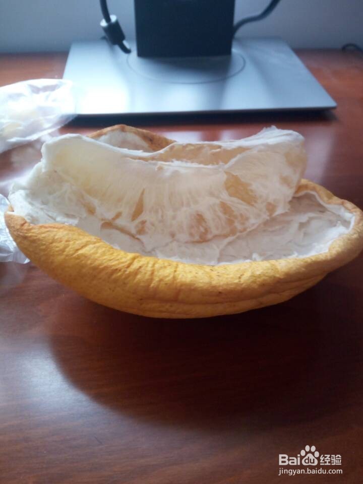 柚子皮去除上火小妙招