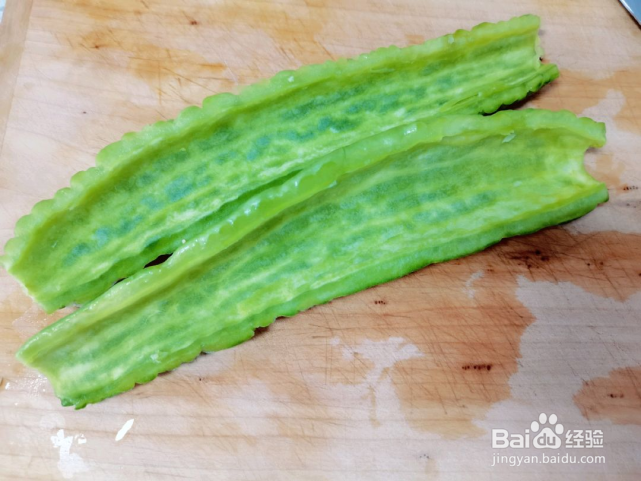 凉拌苦瓜的做法