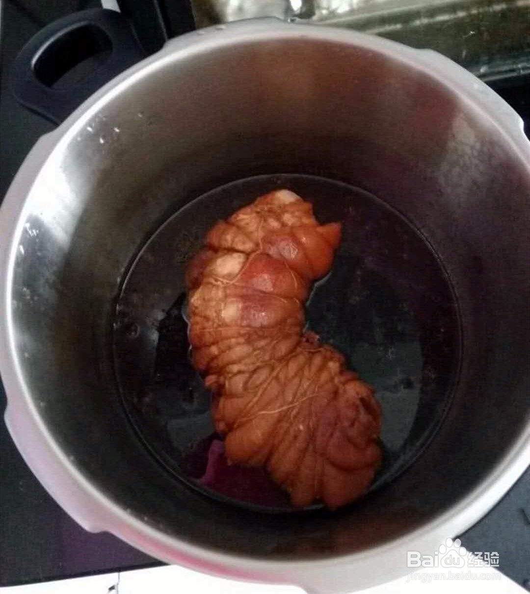 高压锅酱肘子窍门