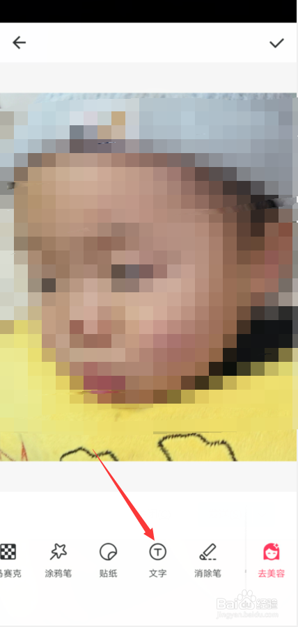 美图秀秀怎么给图片添加文字