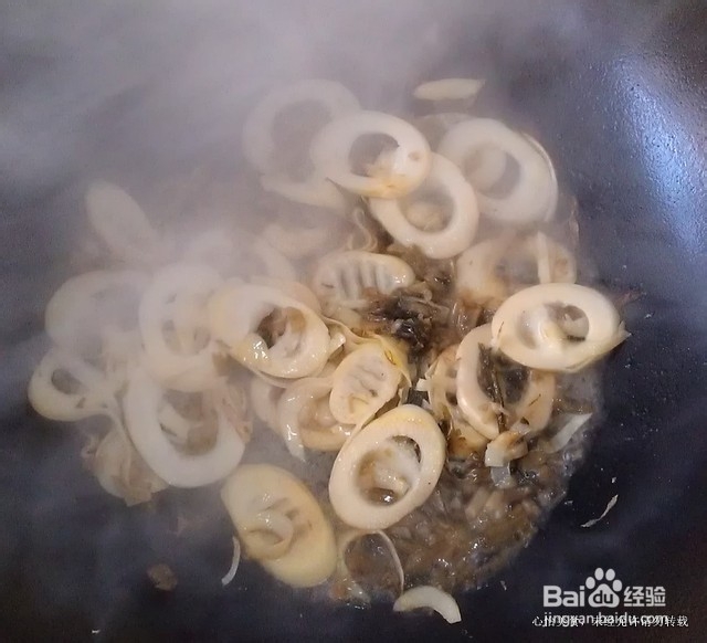 黑鱼二吃之雪菜春笋溜鱼片