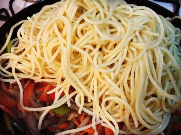 黑椒牛肉意大利面