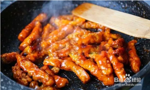 糖醋猪肉里脊,好吃到舔盘子