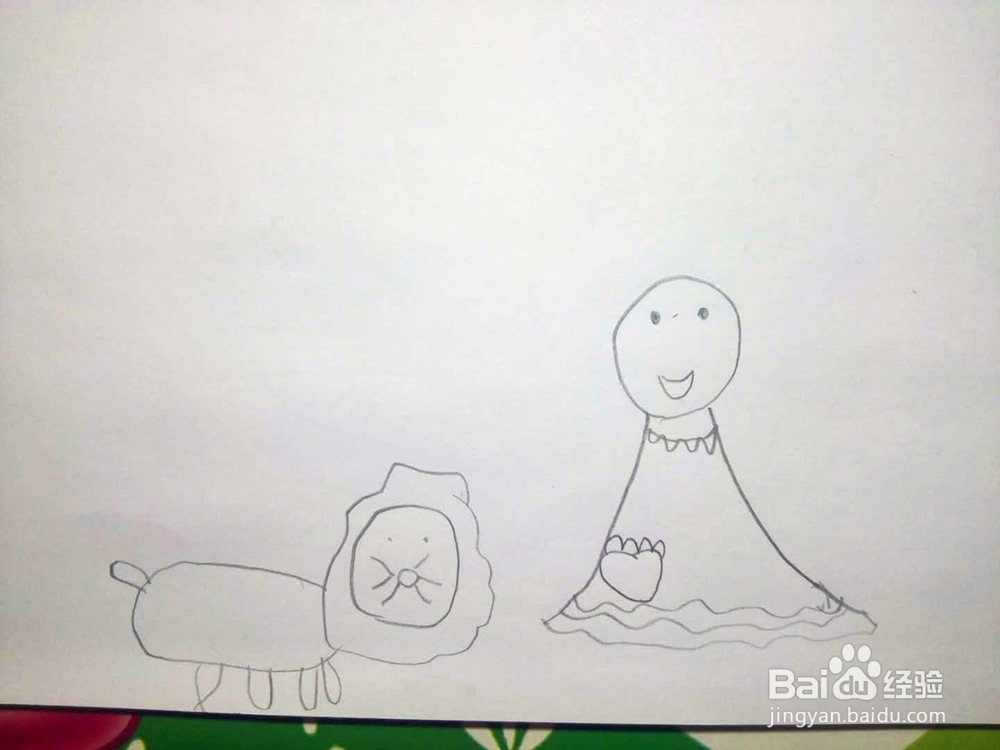 儿童画之放礼炮