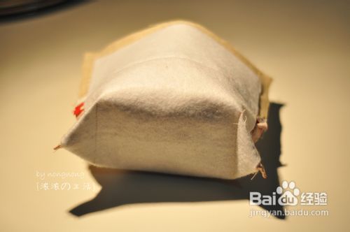 {浓浓の生活}布艺铁塔图案小手包的做法