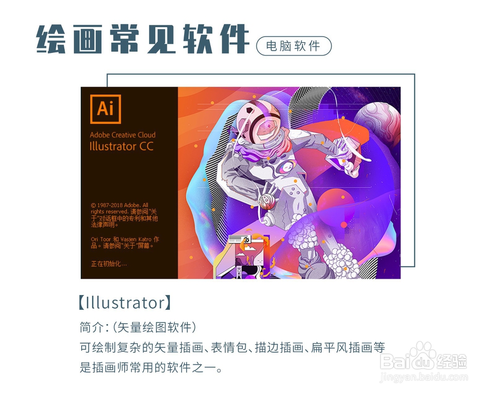 商业插画要用到哪些设备和软件？