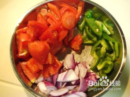 黑椒酱炒马铃薯面疙瘩