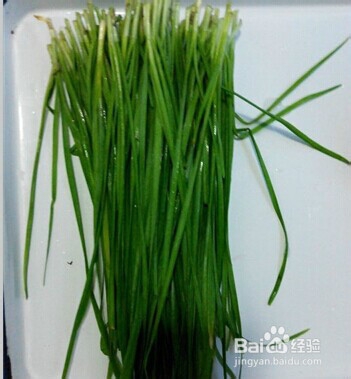 秋补食谱——鲜虾炒韭菜