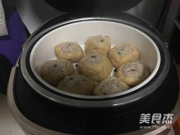 油豆腐酿的做法