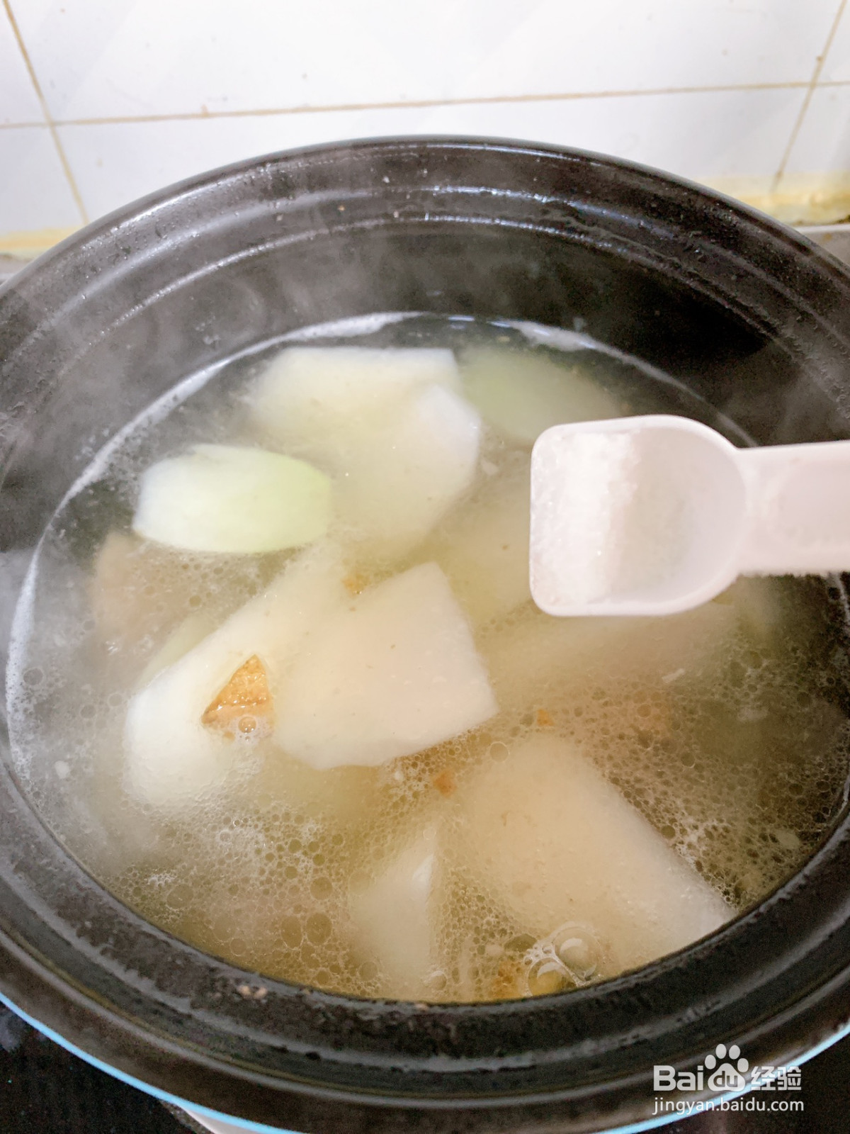 冬天御寒暖胃清鲜羊肉汤的做法