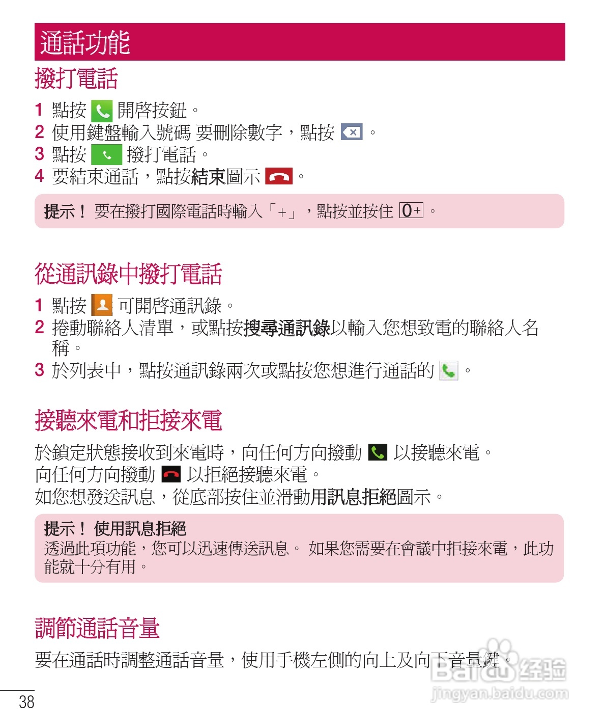 LG E975手机使用说明书:[4]