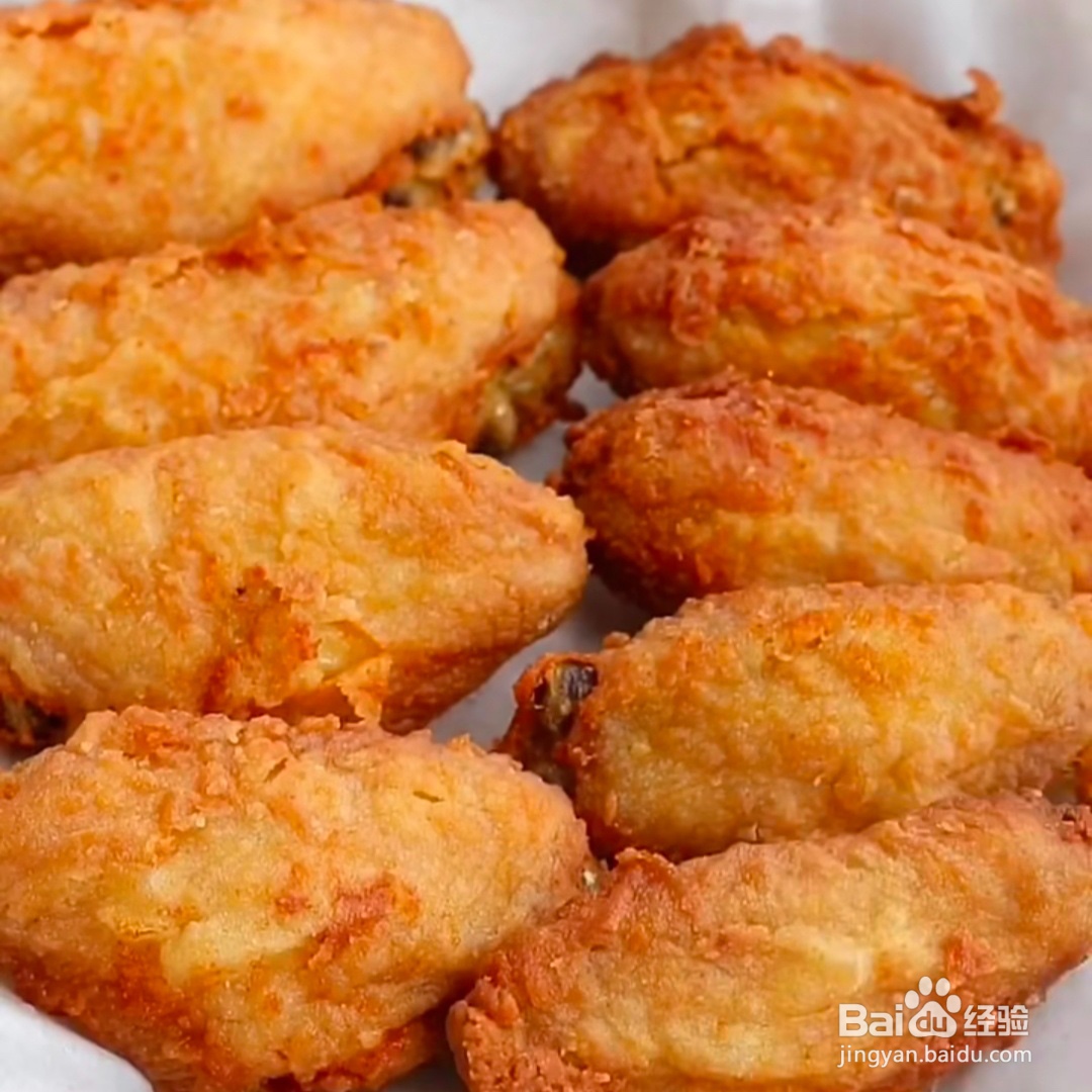 2020咸蛋黄焗鸡翅做法