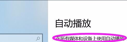 自动播放在哪里开启