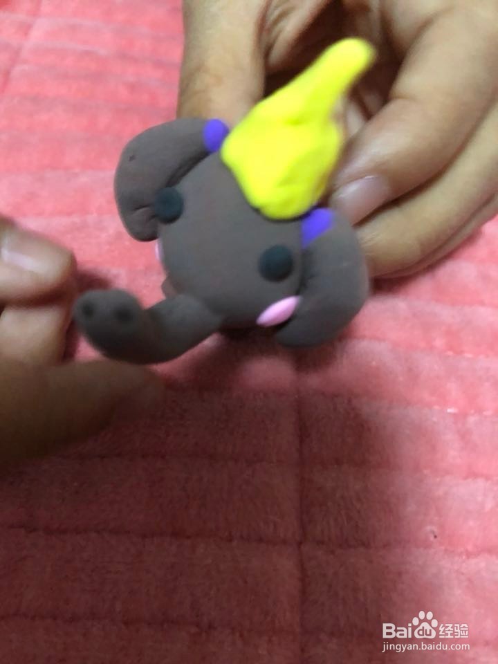 制作可爱的大象