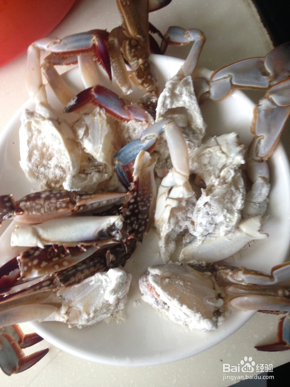 海鲜教程之浓汁梭子蟹炒毛豆的做法