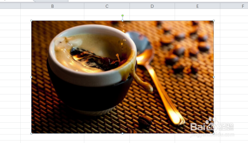 EXCEL中如何给插入的图片添加边框线