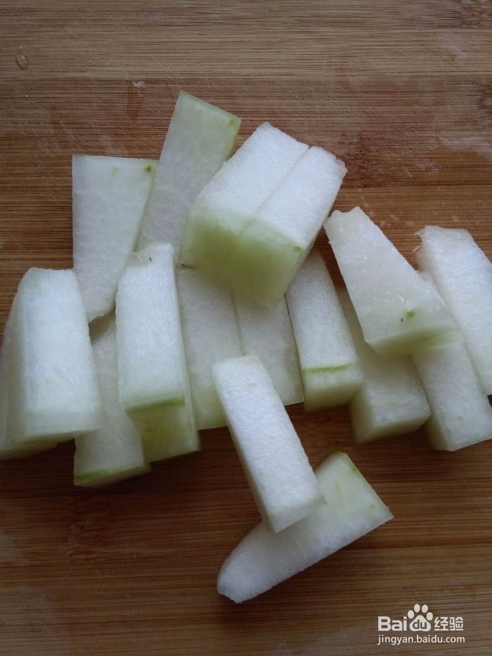 冬瓜烧腊肉的做法