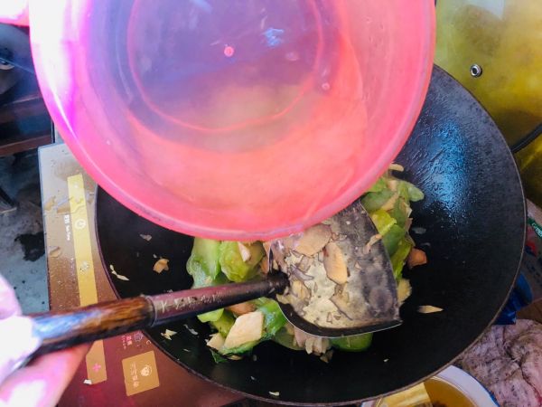 春笋五花烩芥菜