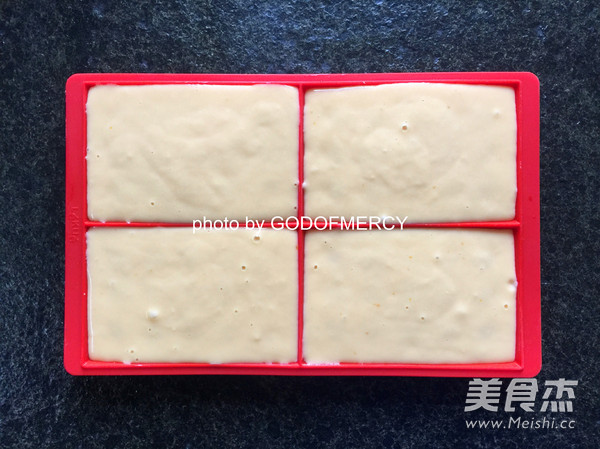 奶香华夫饼的做法