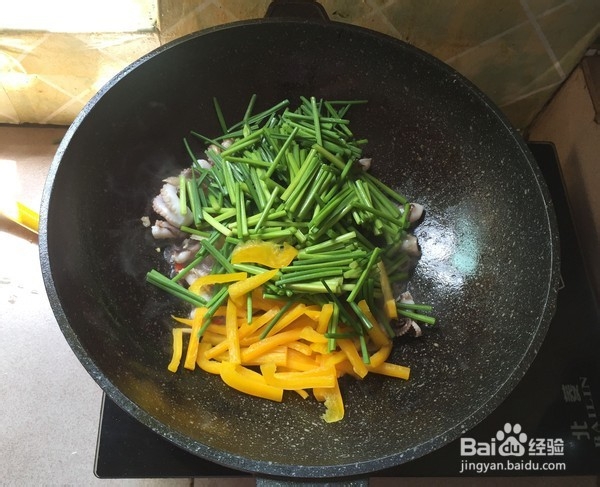 小炒八爪鱼的制作方法