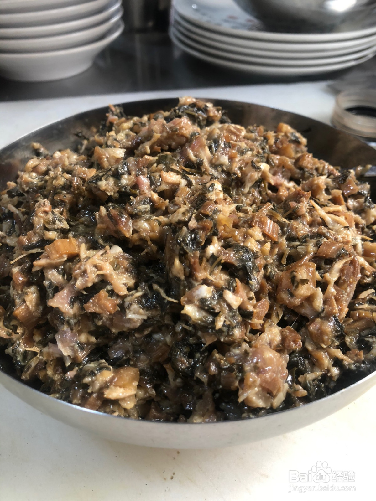 梅菜肉包的做法