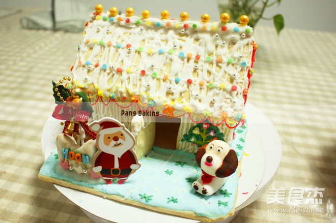 圣诞姜饼屋的做法