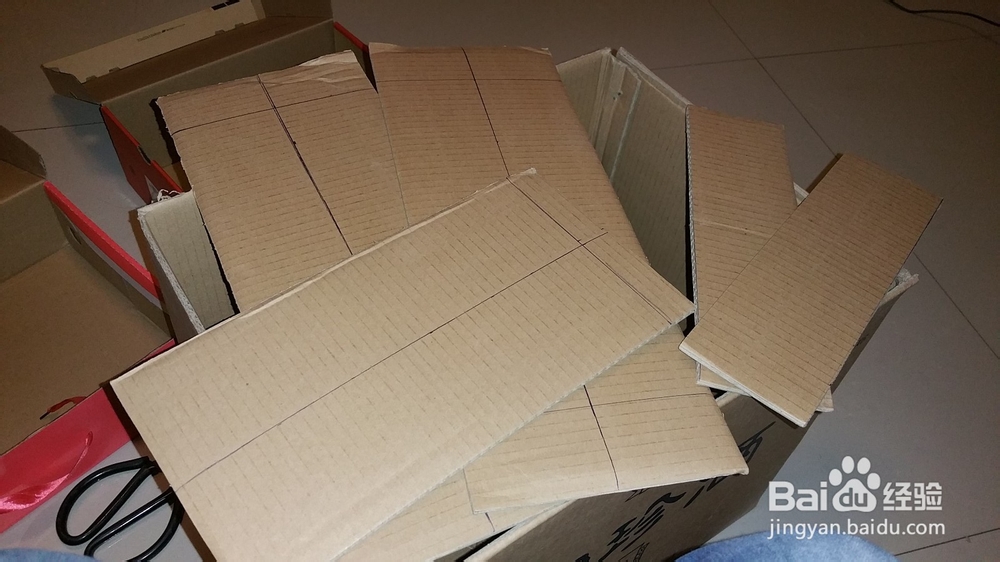 鞋盒巧变内衣收纳盒