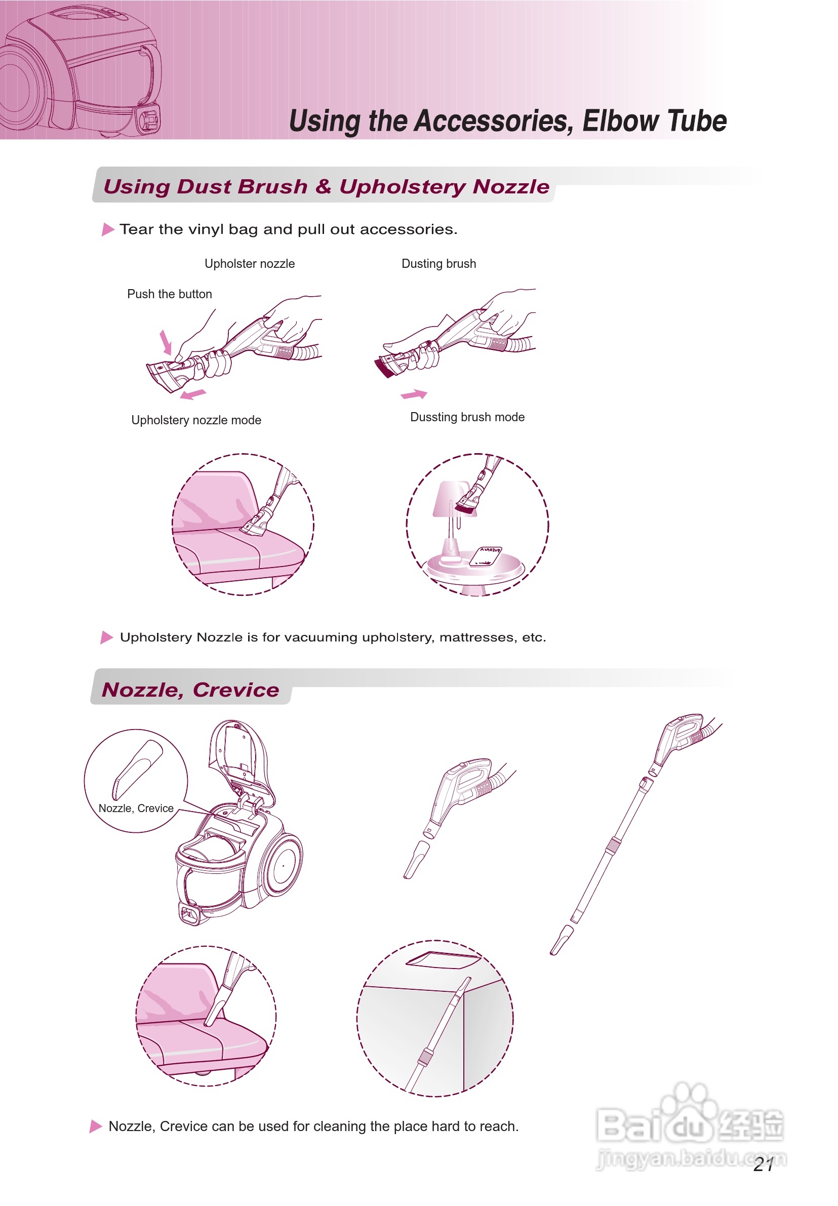 LG VC6118GHAYM吸尘器机使用说明书:[3]
