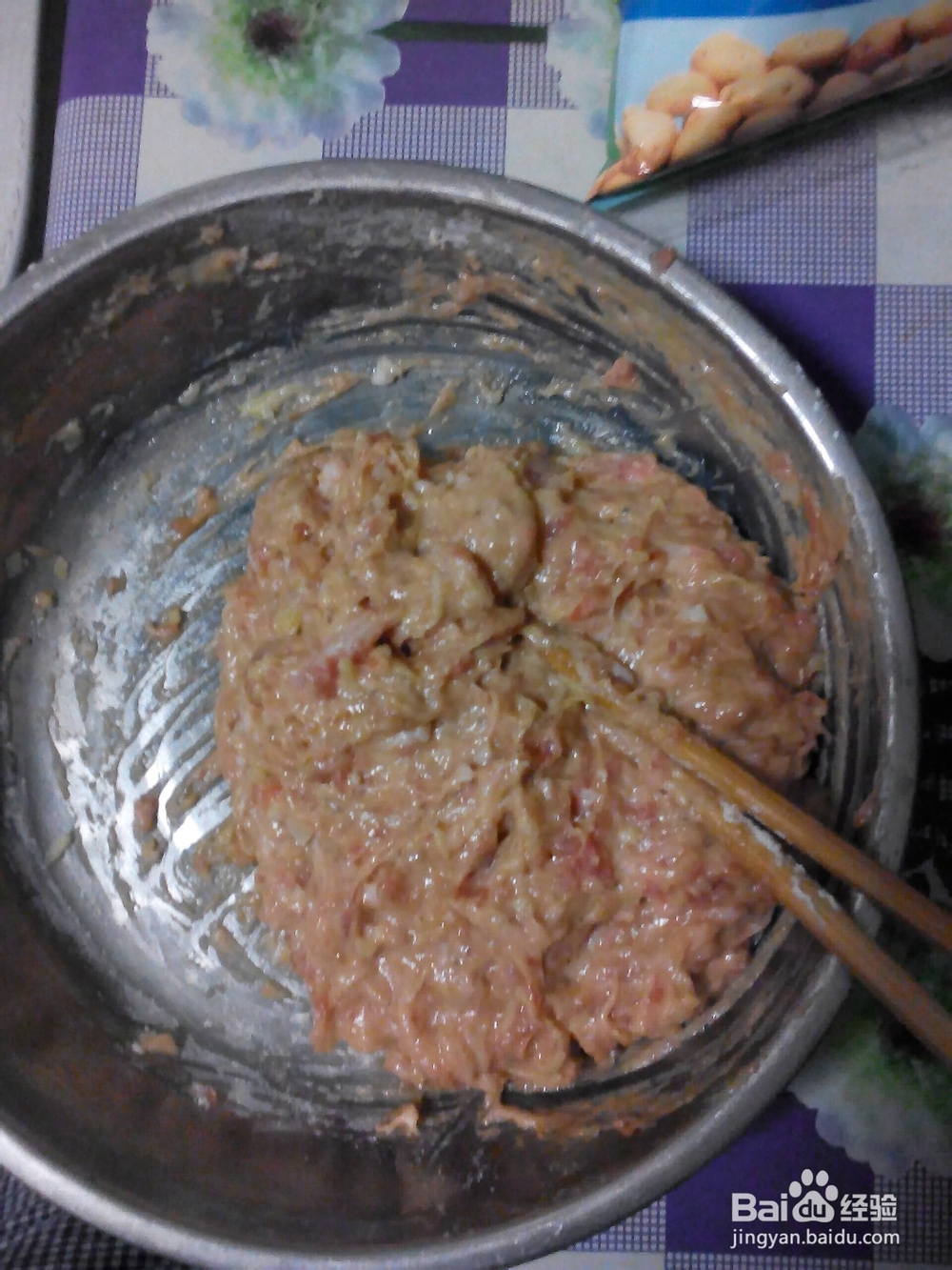 学习菠菜汆丸子
