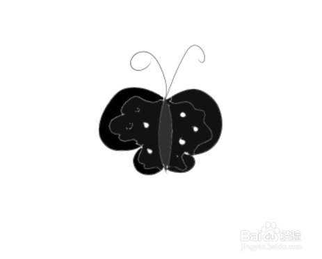 简笔画之如何画一只蝴蝶