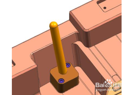 UG模具设计之汽车仪表盘后模斜滑块经典结构