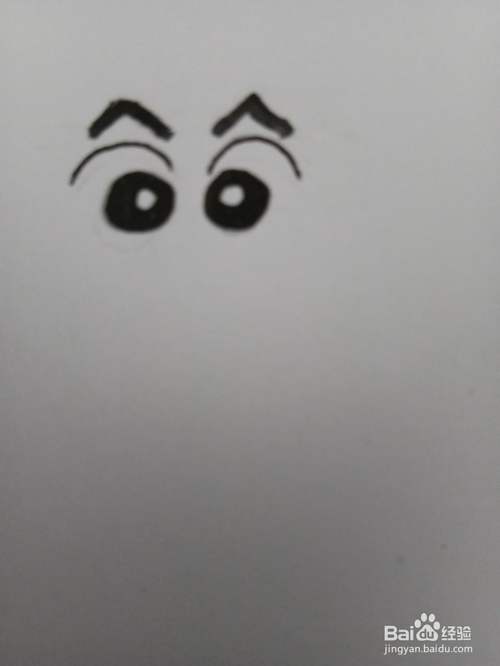 蜡笔小新简笔画步骤