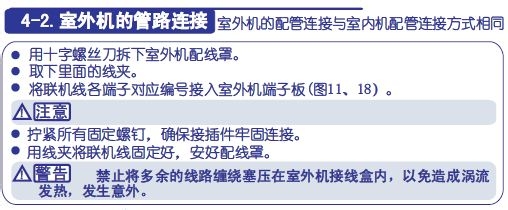 海信KFR-35GW空调器使用安装说明书：[5]
